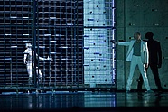 Carlos Martín Pérez i Bartosz Zyśk w „Nevermore...?” Roberta Bondary, fot. Ewa Krasucka