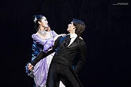 Yurika Kitano i Vladimir Yaroshenko w „Damie kameliowej” Johna Neumeiera, fot. Ewa Krasucka