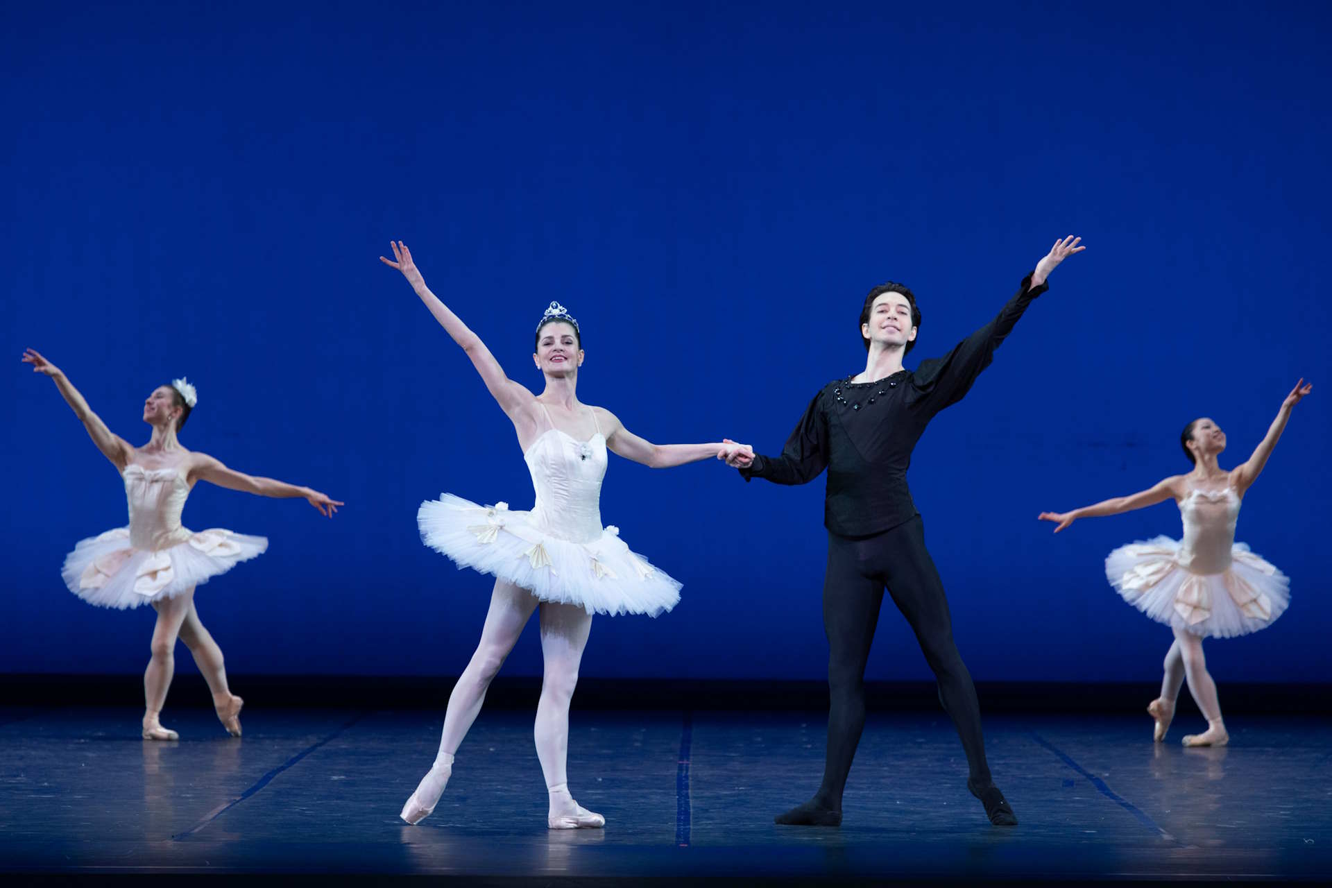 Yana Shtanhei and Bogdan Verbovoy in “Symphony in C”, ph. Ewa Krasucka, © The School of American Ballet