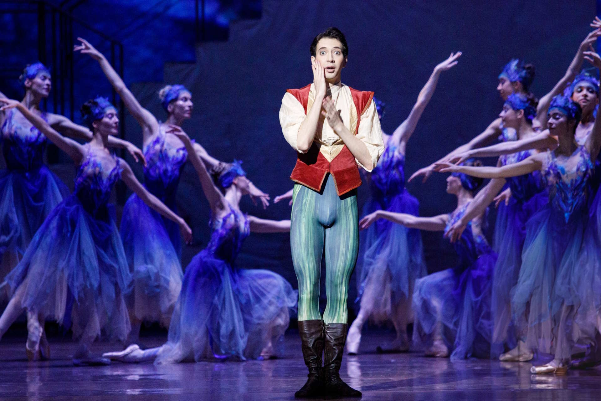Bogdan Verbovoy as Pinocchio in “Pinocchio”, ph. Ewa Krasucka